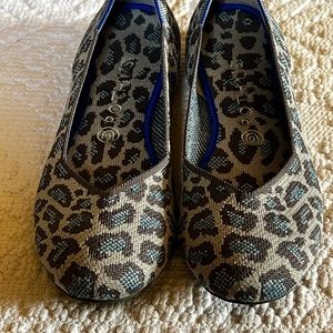 Rothy’s Leopard Flats